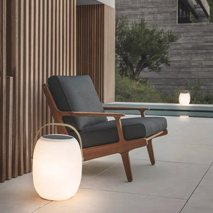 Modern Portable Solar LED Outdoor Lantern Light 1-light