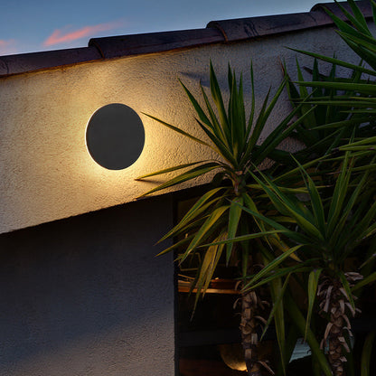 Round LED Outdoor Wall Light IP65 – Minimalist Stainless Steel Wall Sconce