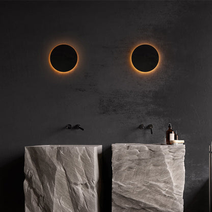 Round LED Outdoor Wall Light IP65 – Minimalist Stainless Steel Wall Sconce