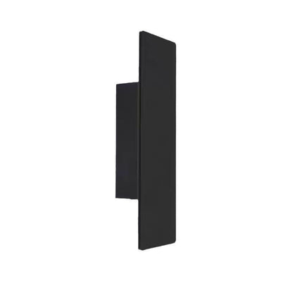 Modern Slim Rectangular LED Outdoor Wall Sconce Lamp 2-Light