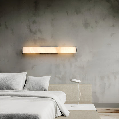 Modern Minimalist Spanish Marble Copper Wall Sconce LED 1-Light